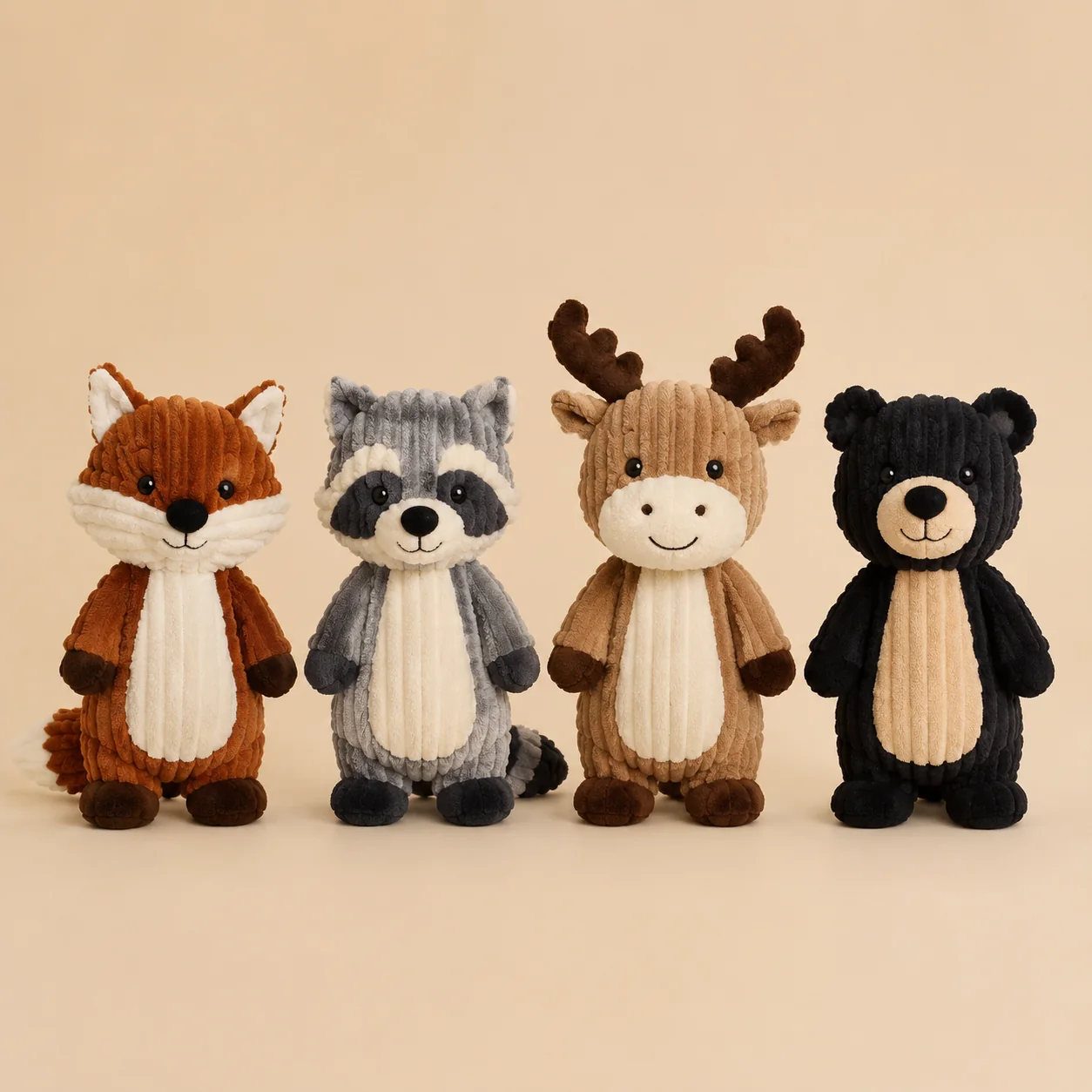 Stonmoor Plush Squeak Toy Set