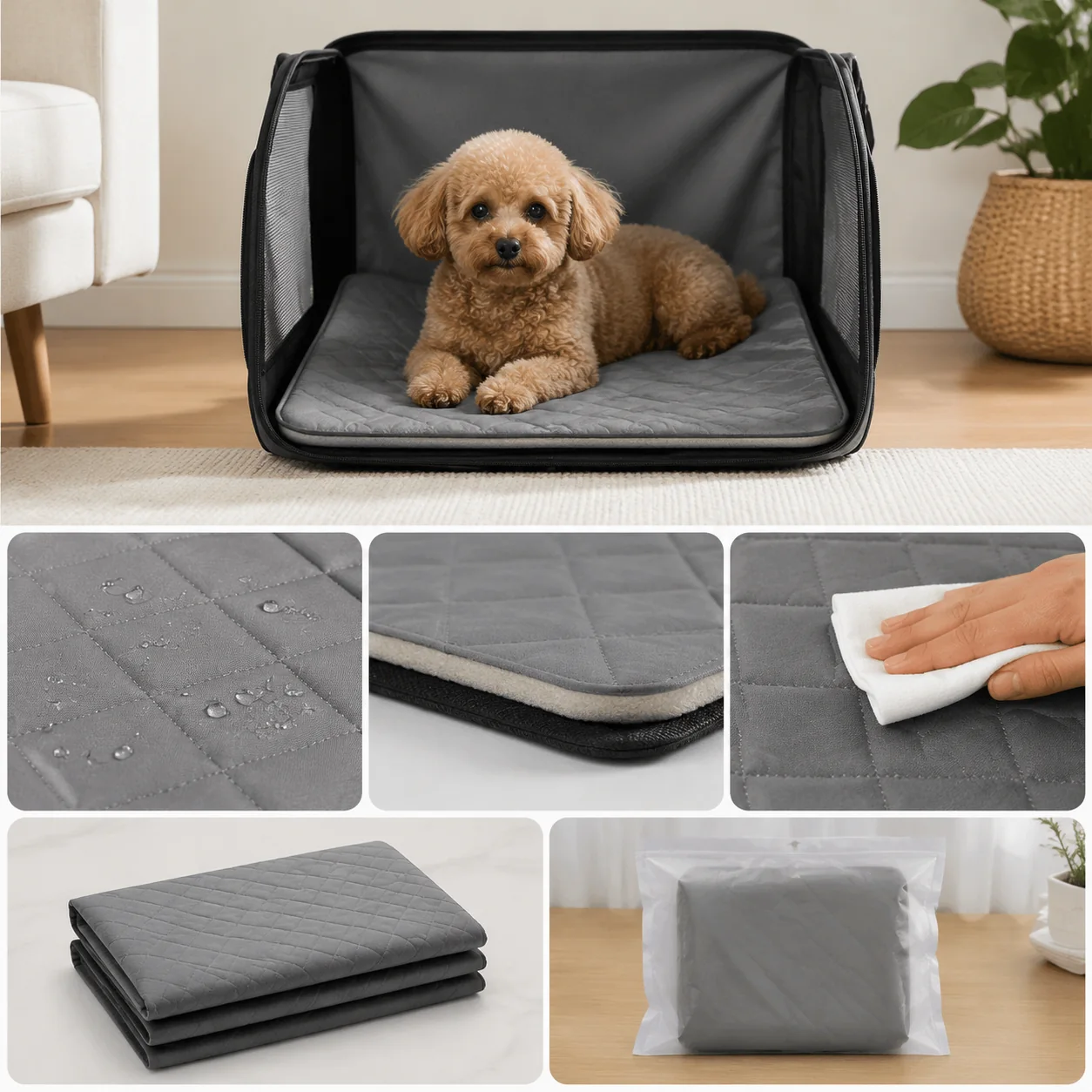 Stonmoor Foldable Pet Carrier Mat - Image 4
